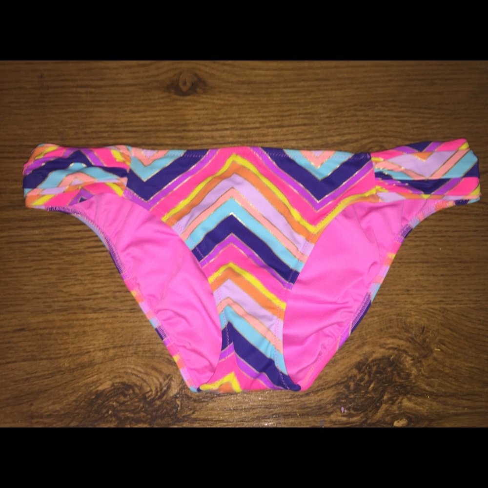 Colorful bikini bottoms